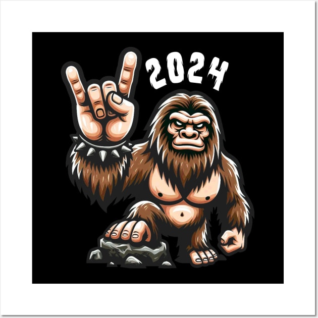 Bigfoot 2024 Wall Art by Etopix